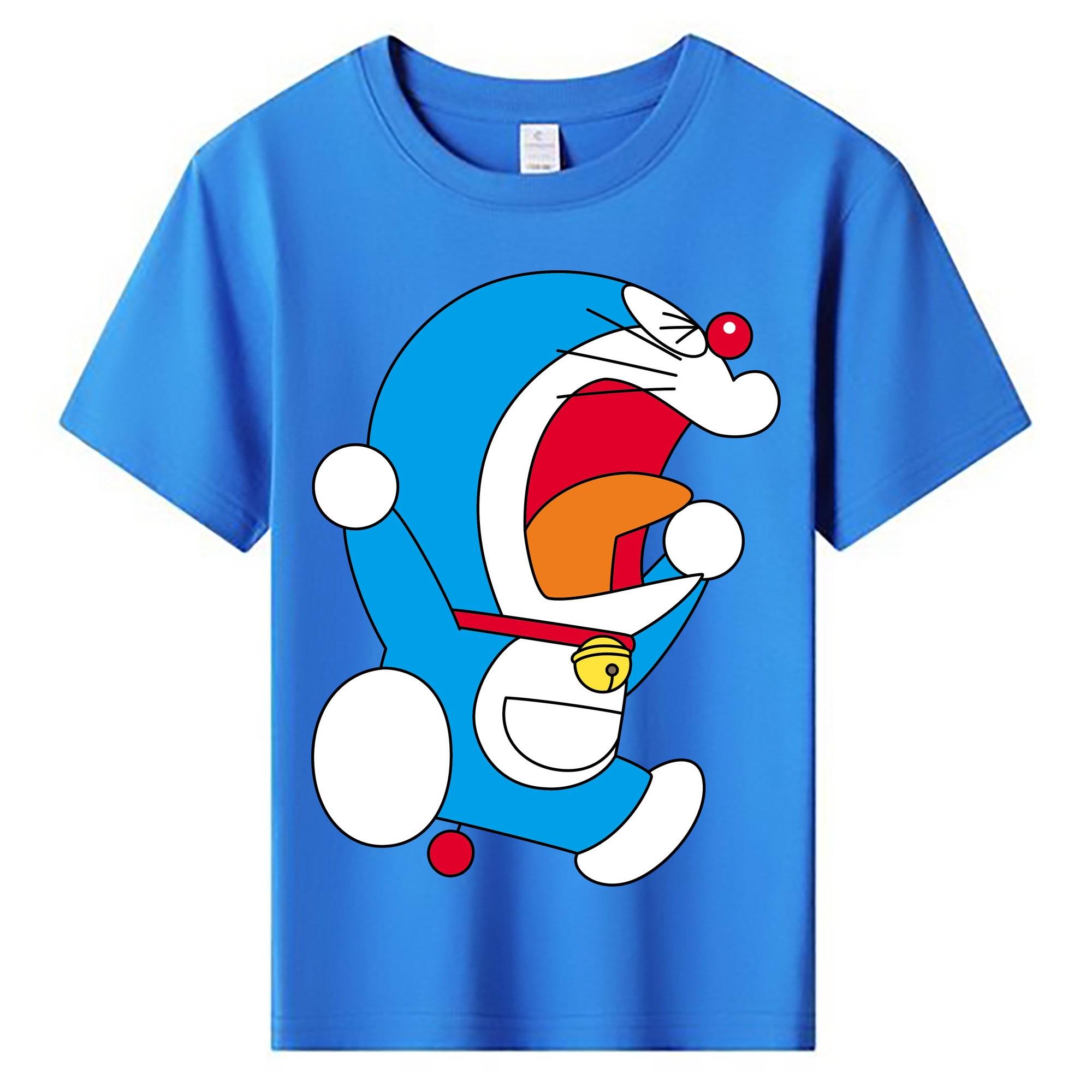 （画像用） ドラえもん Doraemon 綿100％キッズTシャツ（フロントプリント）